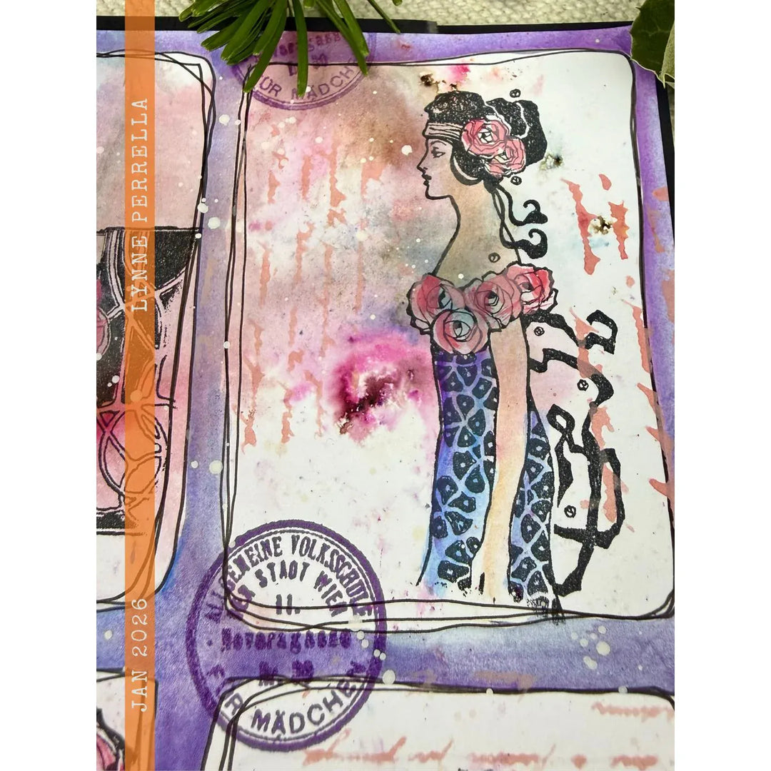 Eclectica Stamp Collection #80 by Lynne Perrella
