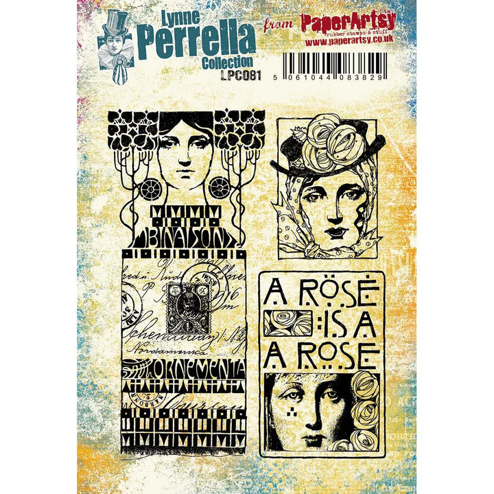 Eclectica Stamp Collection #81 by Lynne Perrella
