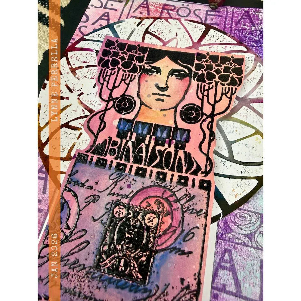 Eclectica Stamp Collection #81 by Lynne Perrella