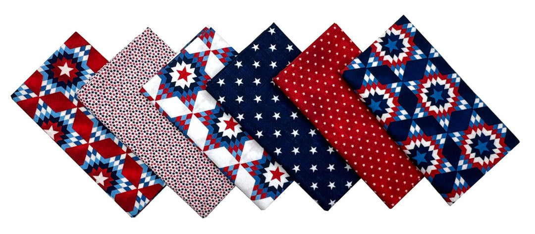American Tribute Fat Quarter Bundle (6 pcs)