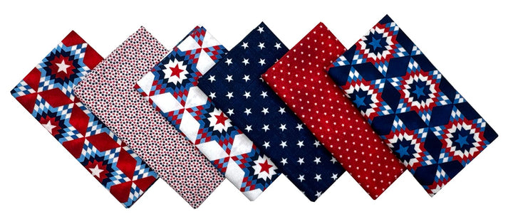 American Tribute Fat Quarter Bundle (6 pcs)