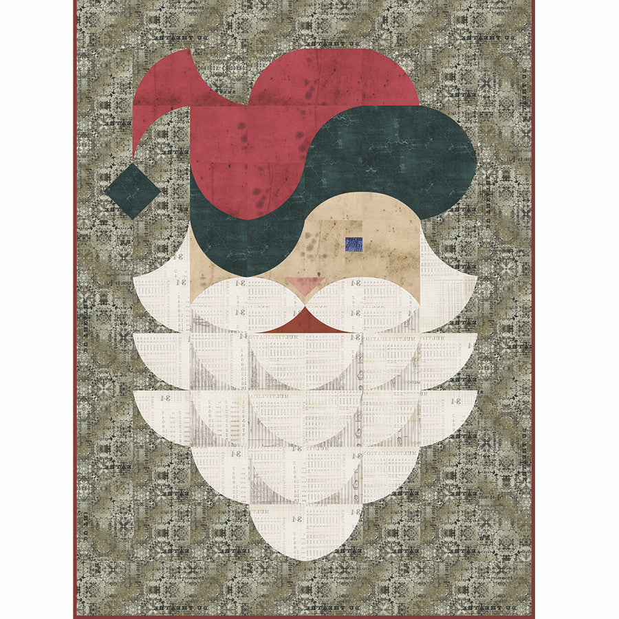 Posh Santa Wall Hanging Kit by Sew Kind of Wonderful
