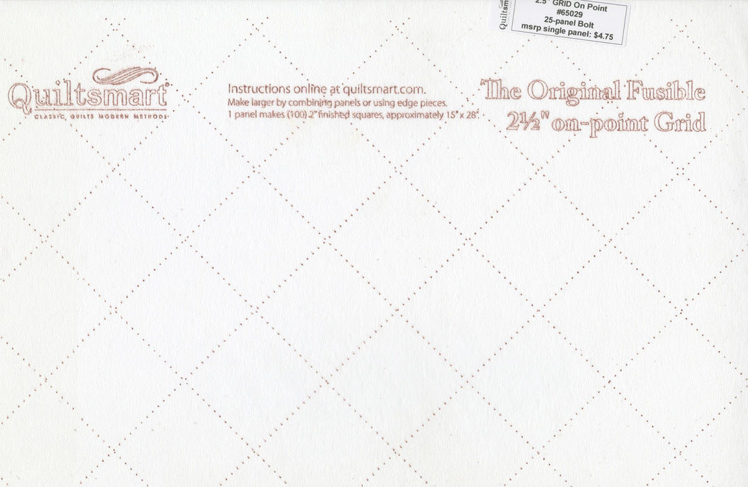 Quiltsmart 2.5 in On Point PiX Smart Grid Panel