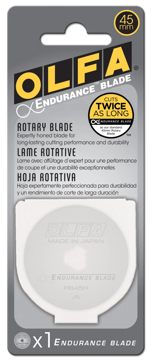 OLFA Endurance Rotary Blade, 45mm, 1 pack