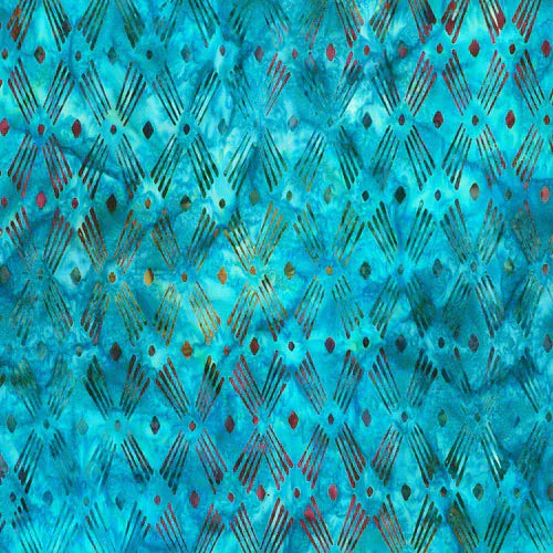 Artisan Batiks - Geo Earth, Lake