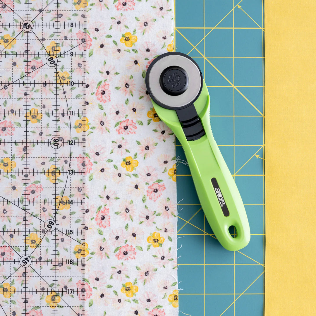 OLFA Splash 45mm Rotary Cutter LIME