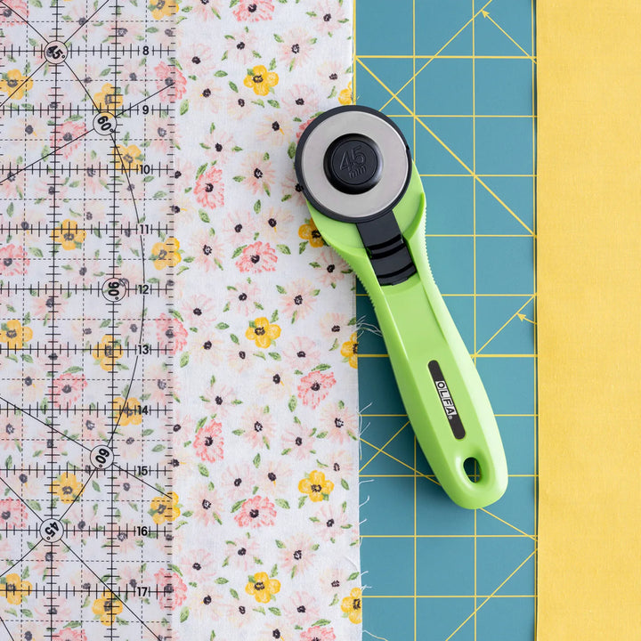 OLFA Splash 45mm Rotary Cutter LIME