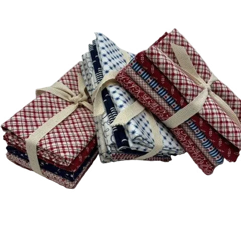 July 4th Fun! Fat Quarter Fabric Bundle (5 pcs)