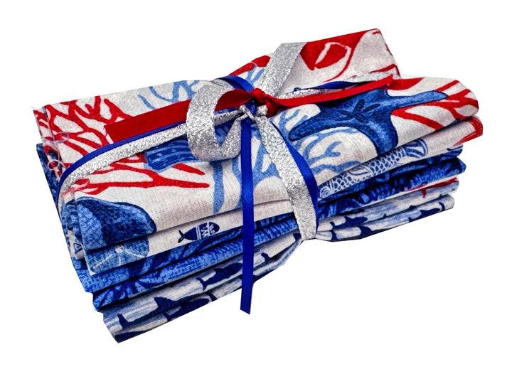 Take Me To the Beach Fat Quarter Fabric Bundle (5 pcs)