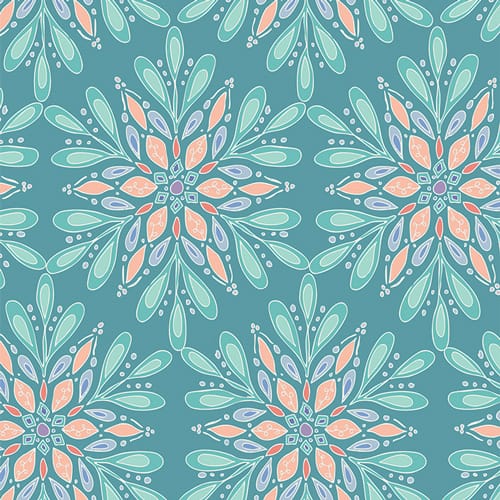 Frost & Fir by AGF Sewcial Bee Collective - Winterflake Glow