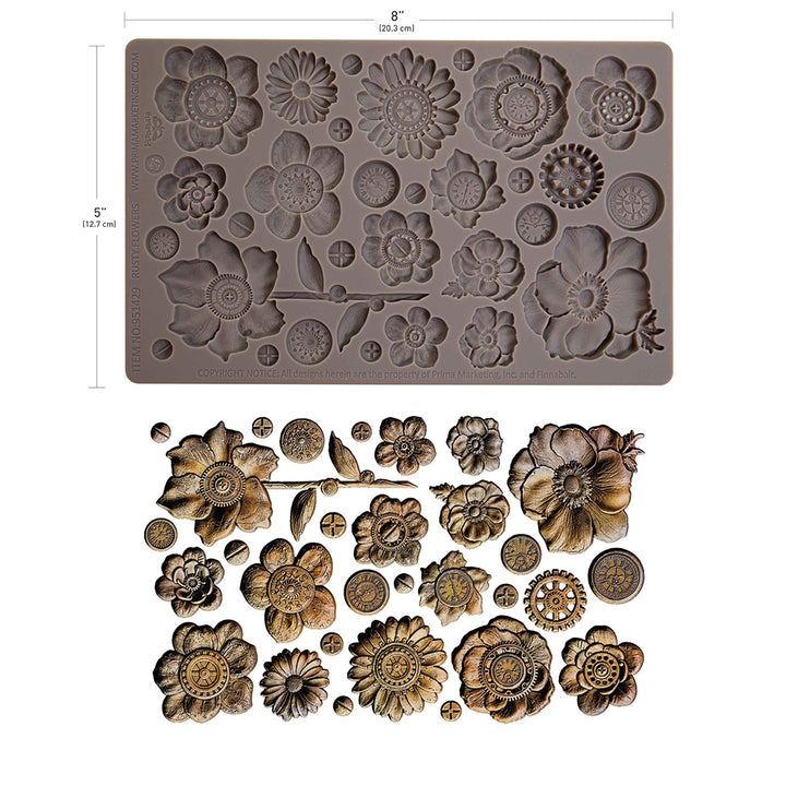 Finnabair Moulds - Rusty Flowers