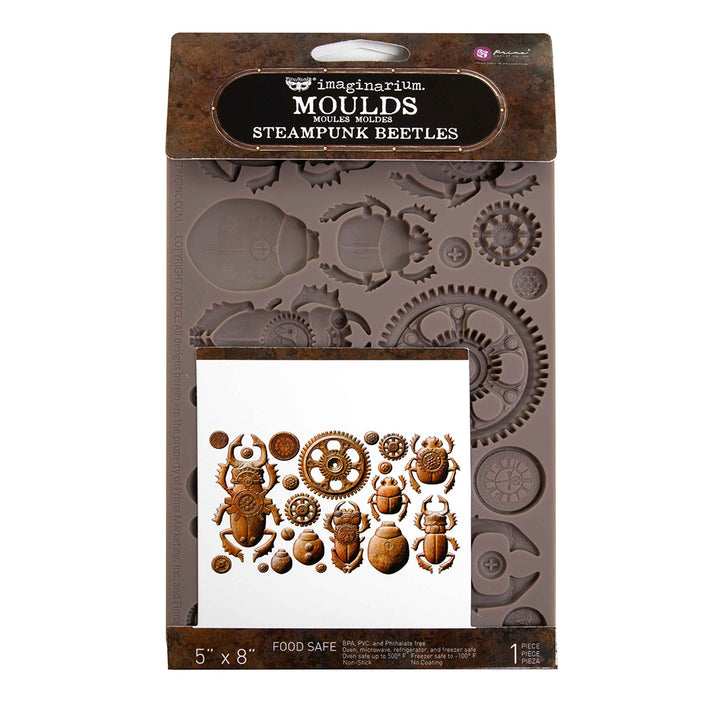 Finnabair Moulds - Steampunk Beetles