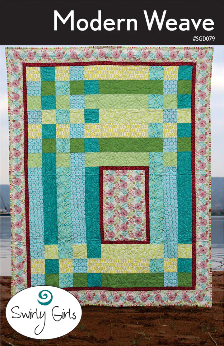 Modern Weave Quilt Pattern Modern Weave Quilt Pattern