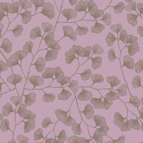 Sgraffito by Katarina Roccella, Gilded Ginko Pink Sgraffito by Katarina Roccella, Gilded Ginko Pink