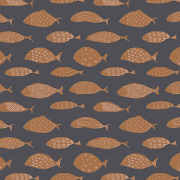 Sgraffito by Katarina Roccella, Ripple Dance Ochre Sgraffito by Katarina Roccella, Ripple Dance Ochre