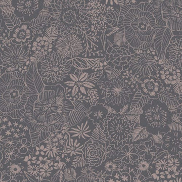 Sgraffito by Katarina Roccella, Floral Imprint Carbon Sgraffito by Katarina Roccella, Floral Imprint Carbon