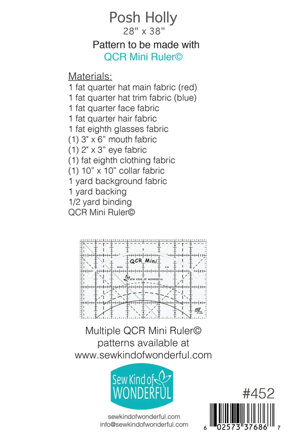 Posh Holly Quilt Pattern from Sew Kind of Wonderful Posh Holly Quilt Pattern from Sew Kind of Wonderful