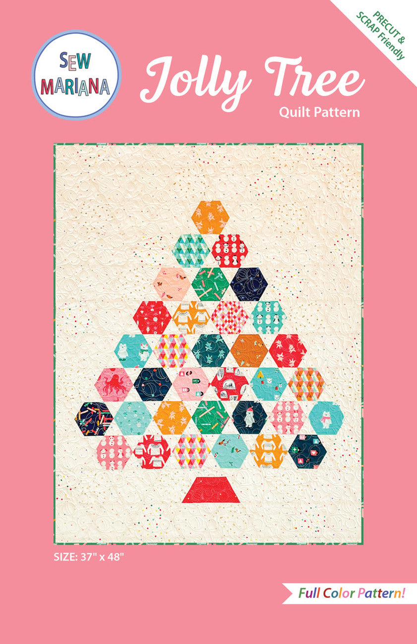 SMA-117 Jolly Tree Quilt Pattern