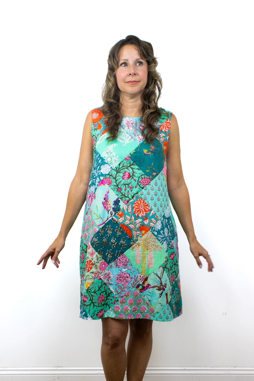 Sunset Shift Dress Pattern