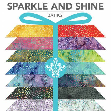 Anthology Batiks - Sparkle and Shine Fat Quarter Fabric Bundle, 28pcs Anthology Batiks - Sparkle and Shine Fat Quarter Fabric Bundle, 28pcs