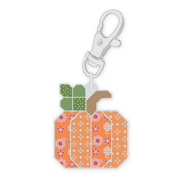 Lori Holt Pumpkin Enamel Happy Charm Lori Holt Pumpkin Enamel Happy Charm