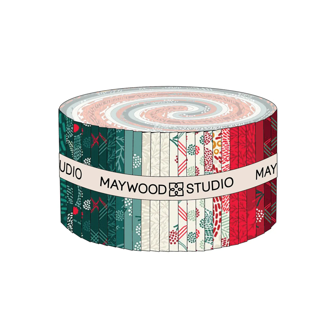 Holiday Stitches 2.5" Fabric Roll, 40pcs Holiday Stitches 2.5" Fabric Roll, 40pcs