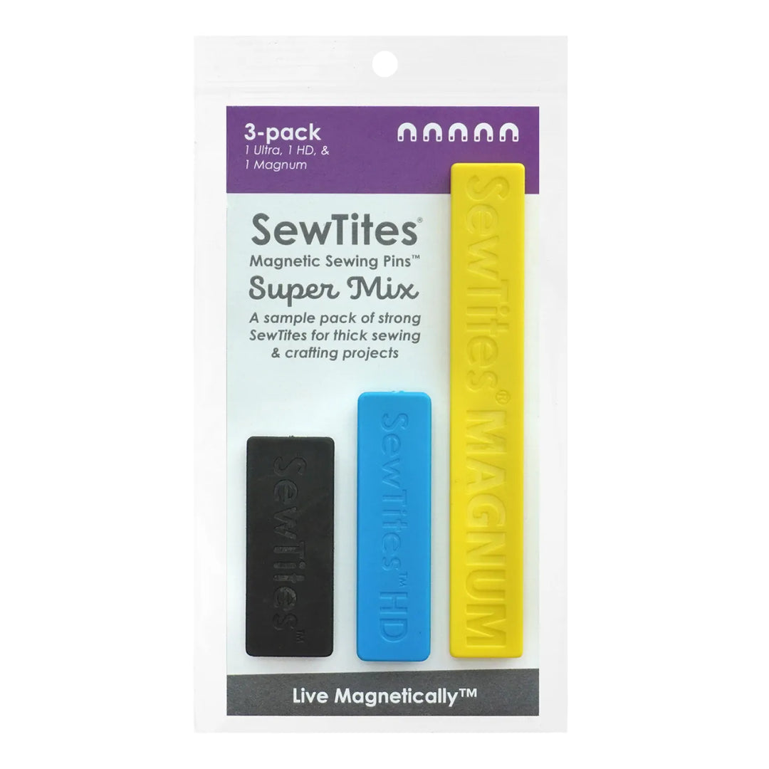 SewTites Magnetic Machine Sewing Pins Super Mix, 3 pack SewTites Magnetic Machine Sewing Pins Super Mix, 3 pack