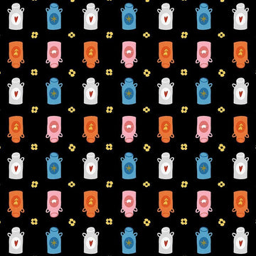 Bok Bok Meow by Leezaworks - Feel the Churn, Jet Bok Bok Meow by Leezaworks - Feel the Churn, Jet