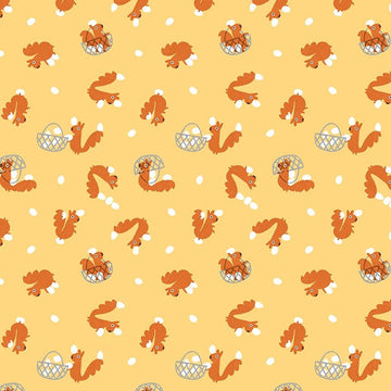 Bok Bok Meow by Leezaworks - Eggstra Squirrely, Amber Bok Bok Meow by Leezaworks - Eggstra Squirrely, Amber