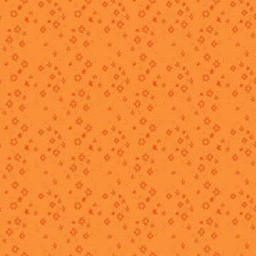Quiltstellation by Pammie Jane - Leo Quiltstellation Leo Orange Blender Star Fabric | Dear Stella