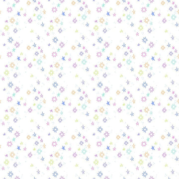 Quiltstellation by Pammie Jane - Starlight Quiltstellation Starlight White Blender Star Fabric | Dear Stella