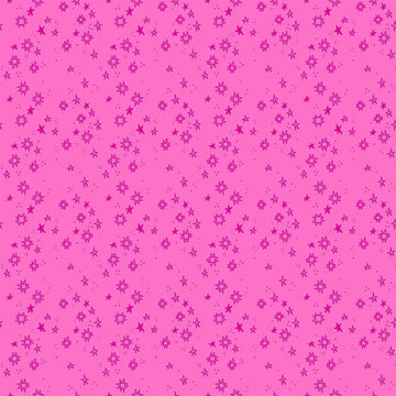 Quiltstellation by Pammie Jane - Vega Quiltstellation Vega Magenta Blender Star Fabric | Dear Stella