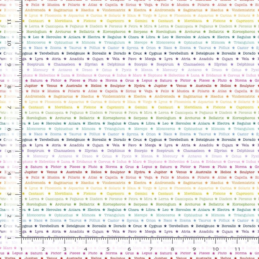 Meowter Space by Pammie Jane - Night Sky, Rainbow Meowter Space by Pammie Jane - Night Sky, Rainbow