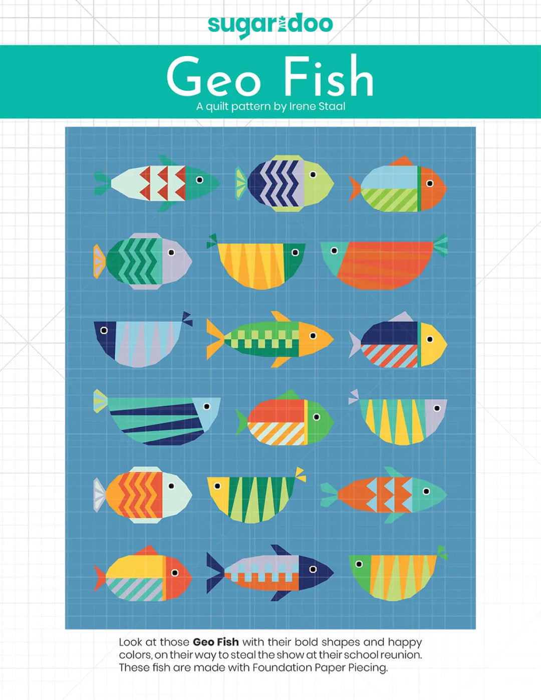 Geo Fish Pattern Geo Fish Pattern