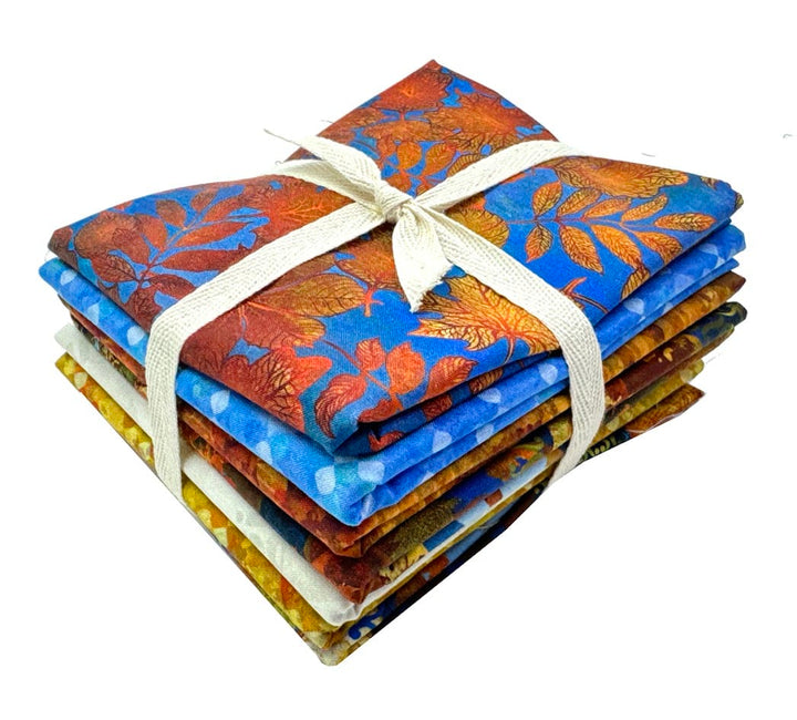 All Blue Ridge Shop Hop 1/2 yd Fabric Bundle (7 pcs)