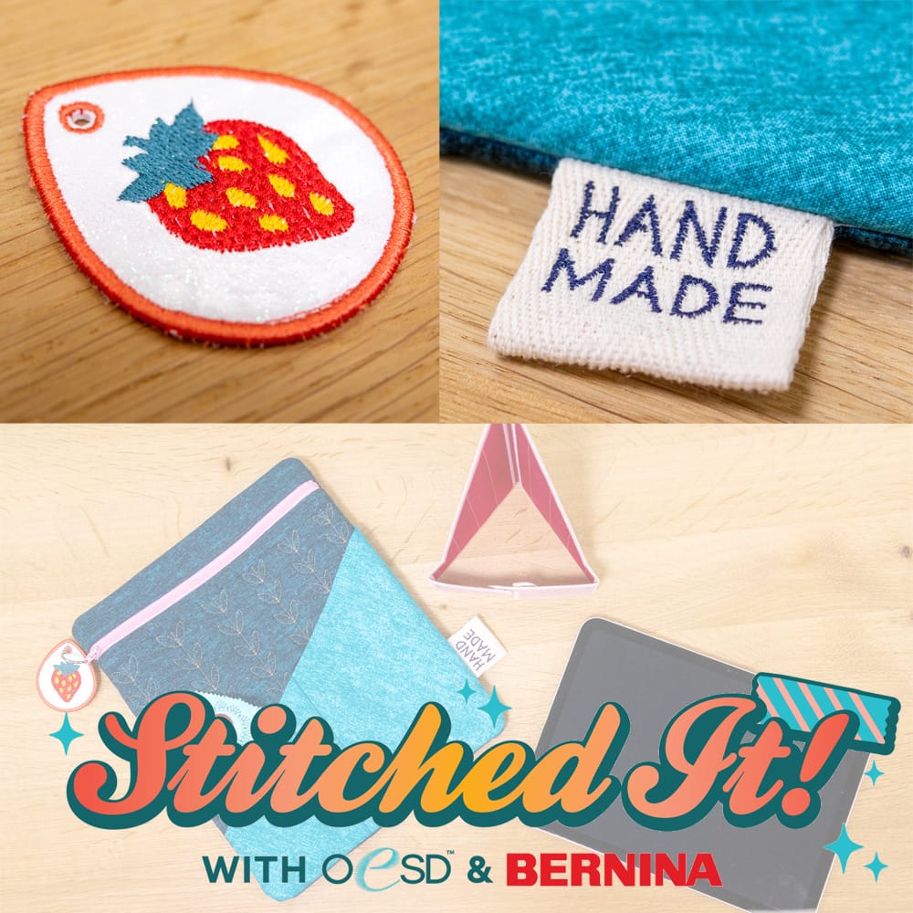 October 3-4: Stitched It!  2-Day OESD Hands-on Embroidery Event October 3-4: Stitched It!  2-Day OESD Hands-on Embroidery Event