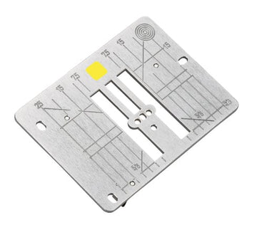Straight-Cut Work Stitch Plate with Sensor & Yellow Accessory