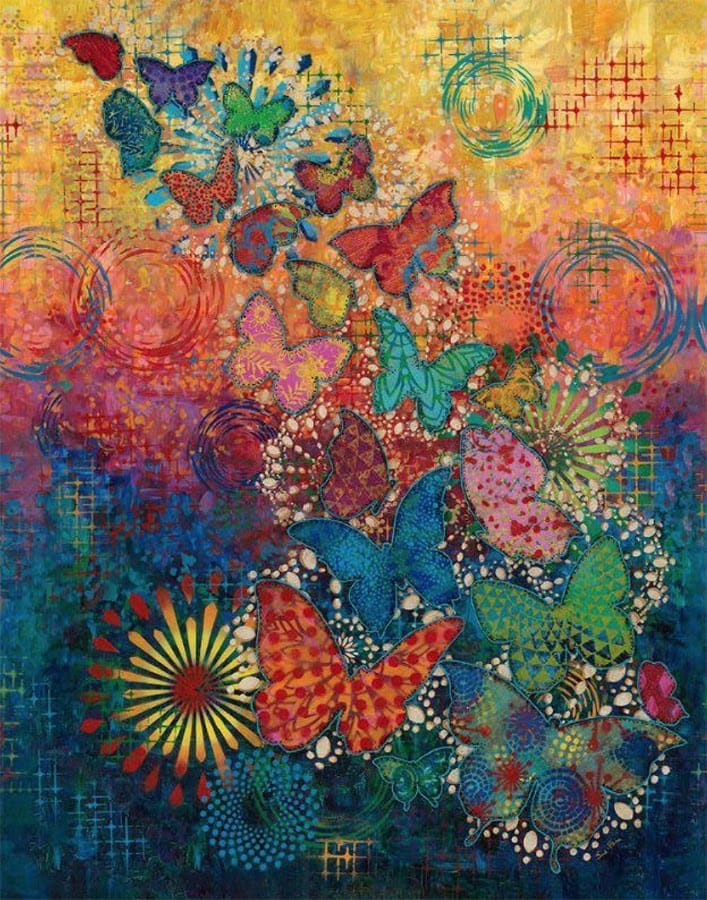 Flights of Fancy Quilt Kit by Sue Penn Flights of Fancy Quilt Kit by Sue Penn | Artistic Artifacts