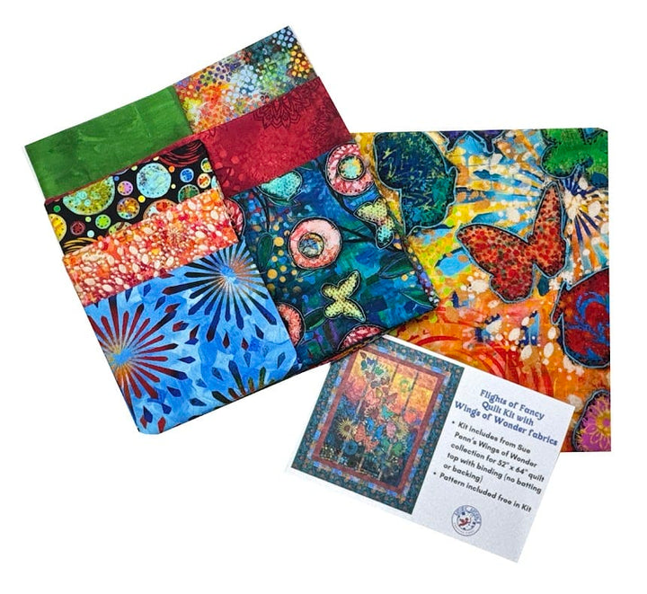 Flights of Fancy Quilt Kit by Sue Penn Flights of Fancy Quilt Kit by Sue Penn | Artistic Artifacts