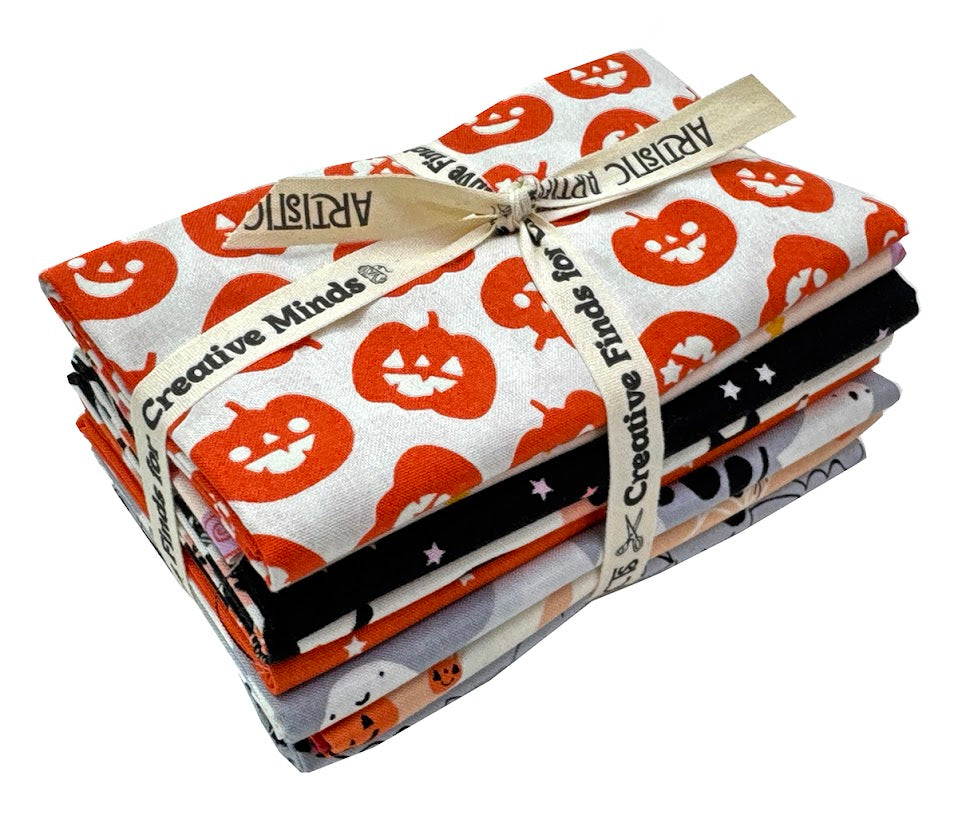 Sweet Treats - Fat Quarter Fabric Bundle + Bag Panel 8pcs