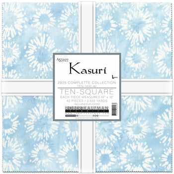 Artisan Batiks - Kasuri 10" Square Fabric Pack 42pcs