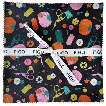 Bits and Bobs Tiles 10 inch Fabric Square Pack, 42pcs Bits and Bobs Tiles 10 inch Fabric Square Pack, 42pcs
