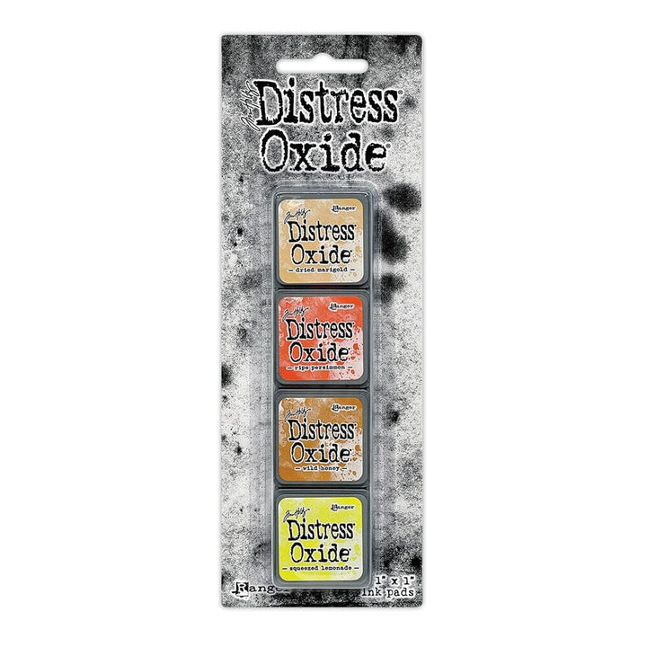Tim Holtz Distress Mini Oxide Ink Pads 4/Pkg Kit #8 Tim Holtz Distress Mini Oxide Ink Pads 4/Pkg Kit #8