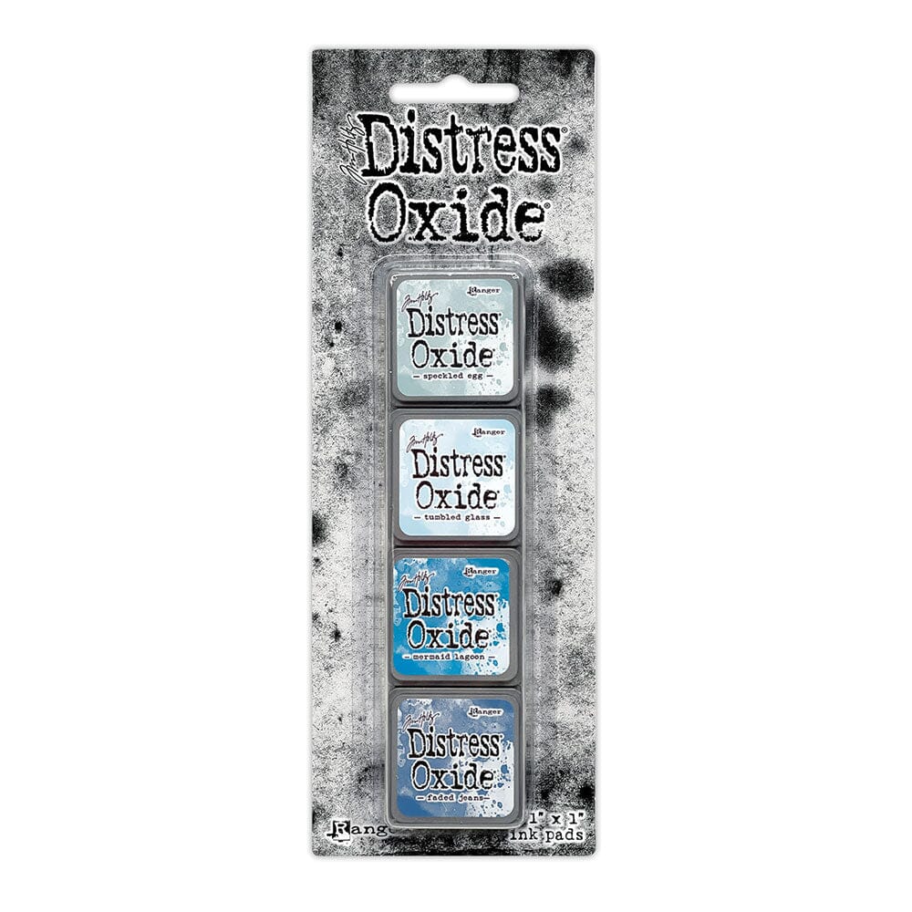 Tim Holtz Distress Mini Oxide Ink Pads 4/Pkg Kit #10 Tim Holtz Distress Mini Oxide Ink Pads 4/Pkg Kit #10