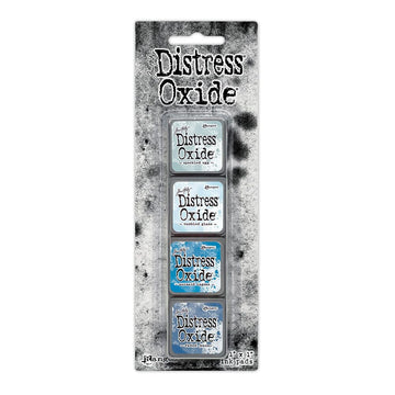 Tim Holtz Distress Mini Oxide Ink Pads 4/Pkg Kit #10 Tim Holtz Distress Mini Oxide Ink Pads 4/Pkg Kit #10
