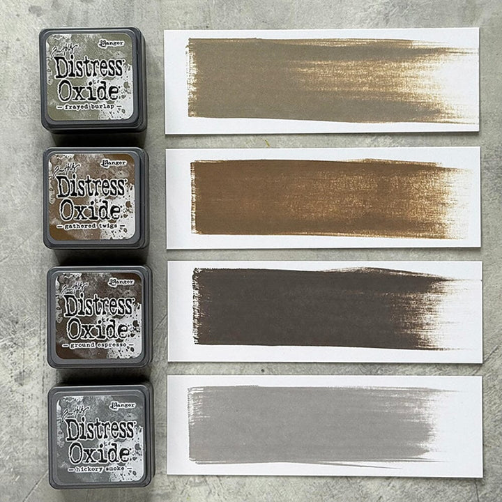 Tim Holtz Distress Mini Oxide Ink Pads 4/Pkg Kit #12 Tim Holtz Distress Mini Oxide Ink Pads 4/Pkg Kit #12