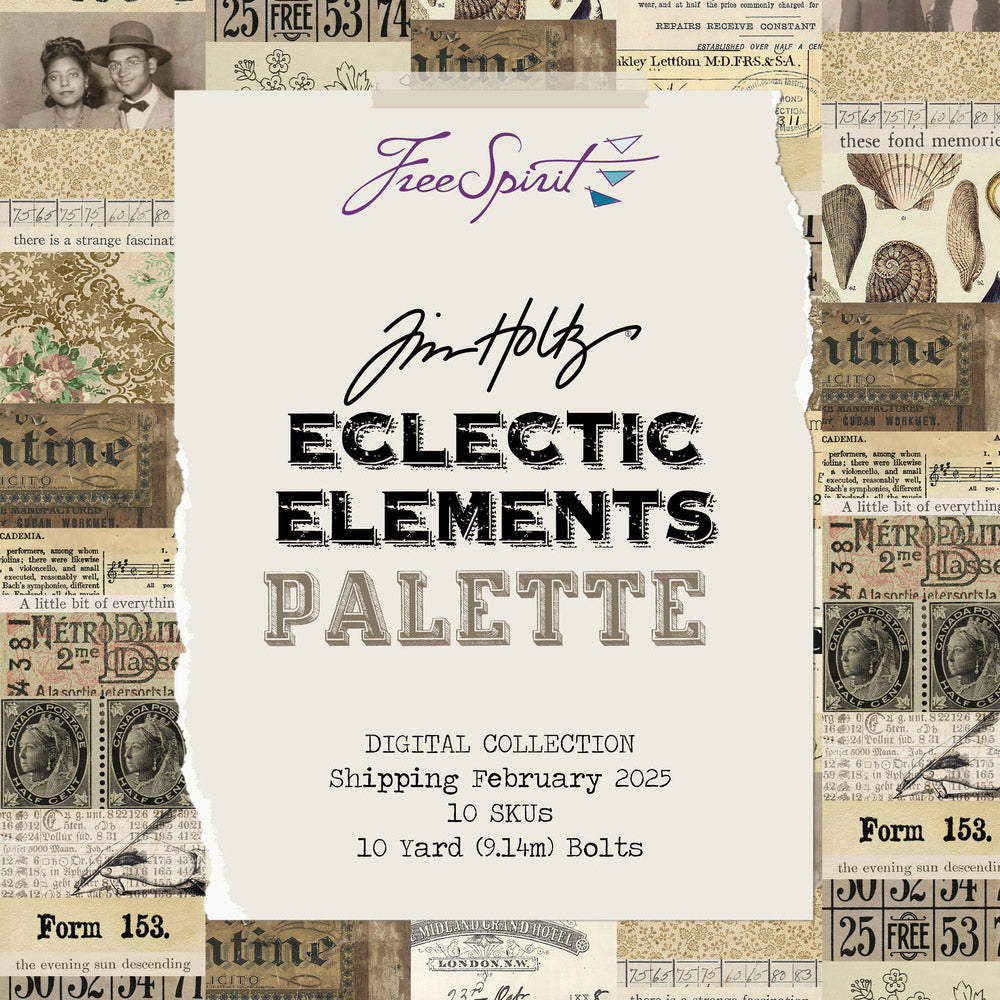 Palette by Tim Holtz, Neutral Color Story (Feb '25)