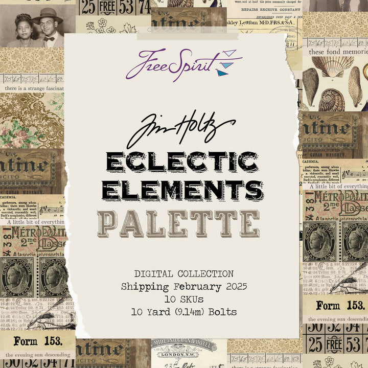 Palette by Tim Holtz, Neutral Color Story (Feb '25)