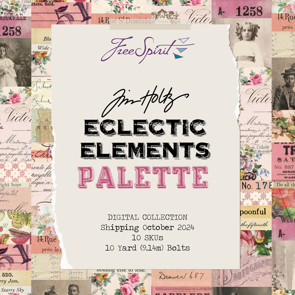 Palette by Tim Holtz, Pink Color Story (Oct '24)