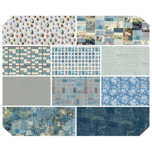 Palette by Tim Holtz, Blue Color Story (May '25)